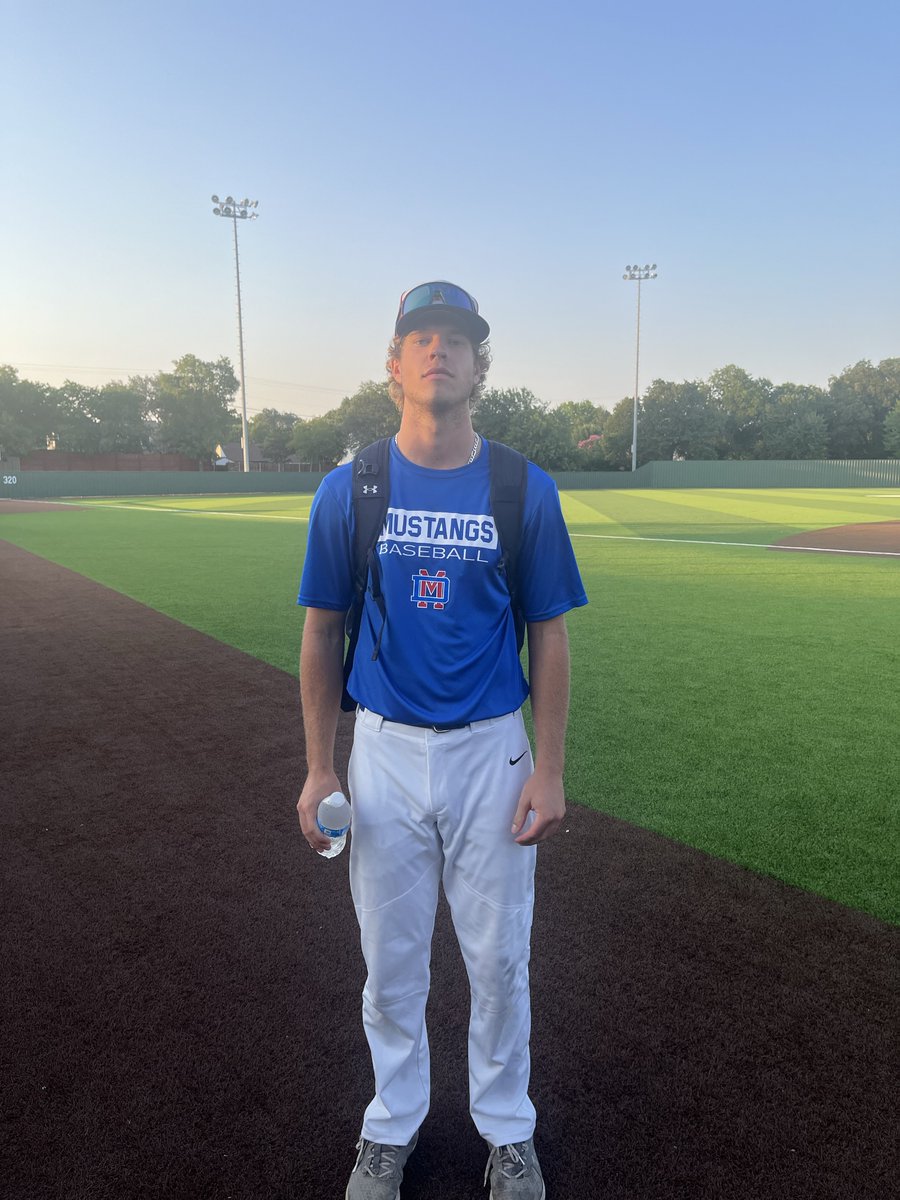 Five Tool Collegiate (@fivetoolcollege) on Twitter photo #FiveToolCollegeNTX F: <a href="/MustangsDallas/">Dallas Mustangs</a> 6, Dallas Select Baseball 0
PoG: <a href="/ryan_sessions_/">Ryan Sessions</a> 1-2, 3B, RBI, R, 2 BB
Pitcher: <a href="/jakecarvajal21/">Jake Carvajal</a> 3 IP, 4K, H, 0R, BB
Notable: <a href="/RanseRadtke/">Ranse Radtke</a> 2-4, R #FiveToolCollegeNTX F: <a href="/MustangsDallas/">Dallas Mustangs</a> 6, Dallas Select Baseball 0
PoG: <a href="/ryan_sessions_/">Ryan Sessions</a> 1-2, 3B, RBI, R, 2 BB
Pitcher: <a href="/jakecarvajal21/">Jake Carvajal</a> 3 IP, 4K, H, 0R, BB
Notable: <a href="/RanseRadtke/">Ranse Radtke</a> 2-4, R