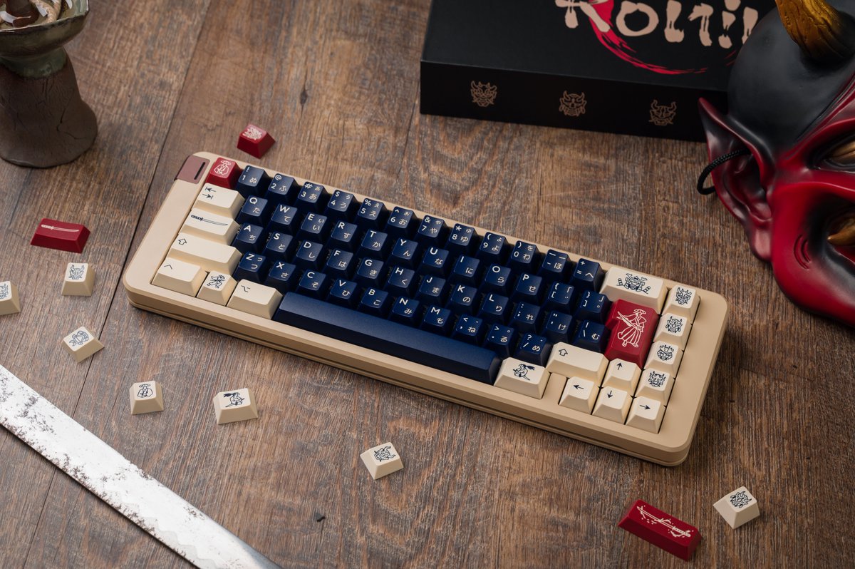 KBDfans's tweet photo. [In Stock] PBTfans Rōnin

Page Link: https://t.co/PaKspx9kmx

Ready to Ship NOW!

Designed by @SxM_Designs https://t.co/WjxHFOIBwD