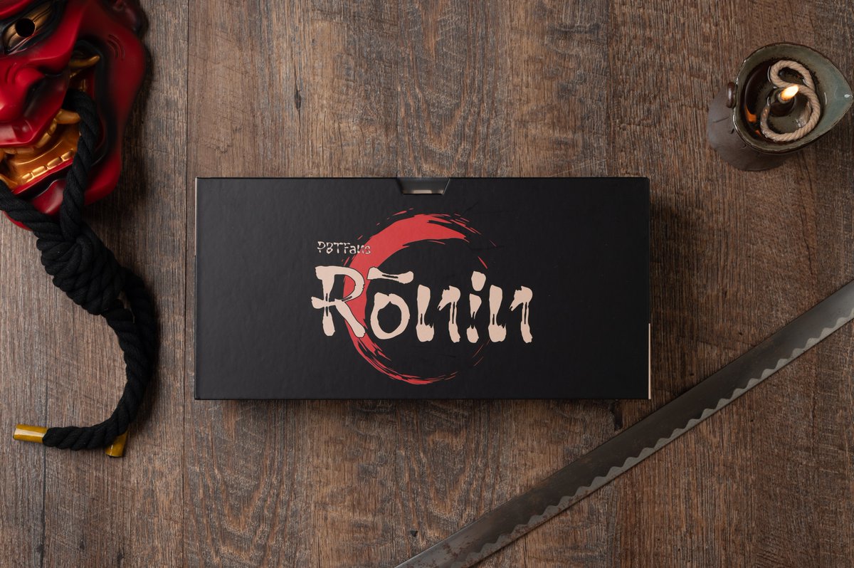 [In Stock] PBTfans Rōnin

Page Link: kbd.fans/ronin

Ready to Ship NOW!

Designed by <a href="/SxM_Designs/">SxM Designs</a>