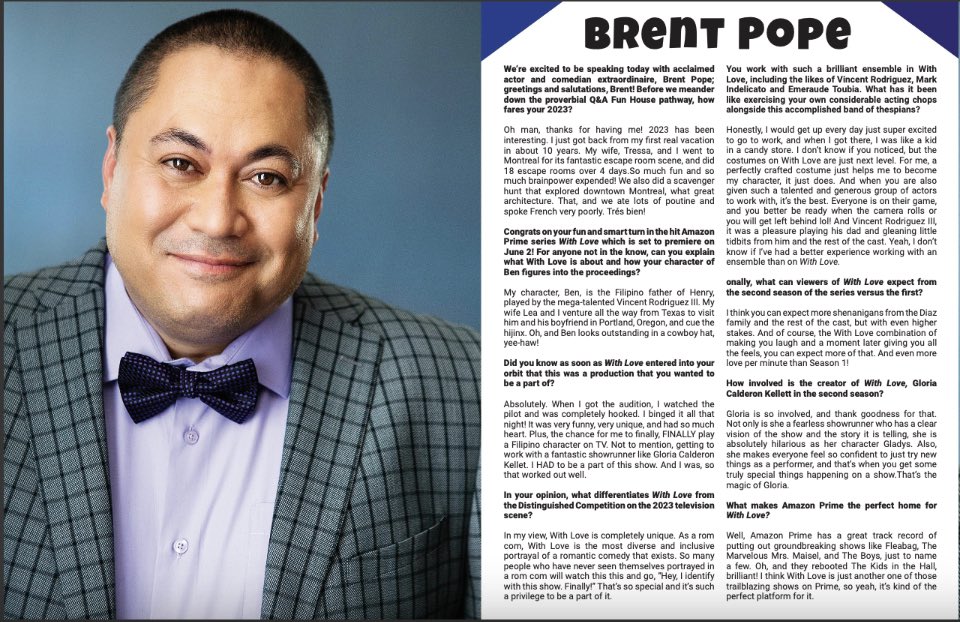 Another great interview, some hilarious topics in Vents magazine!