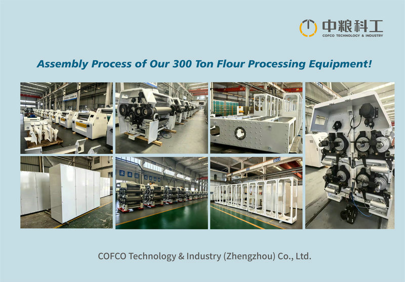 cofcoti's tweet image. We are thrilled to share with you a series of photos showing the assembly process of our 300 ton flour processing equipment!
#FlourProcessing #EquipmentAssembly #Teamwork #WorkInProgress #IndustryLeader #cofcoge