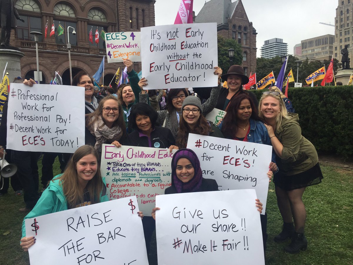 Ontario Coalition for Better Child Care tweet media