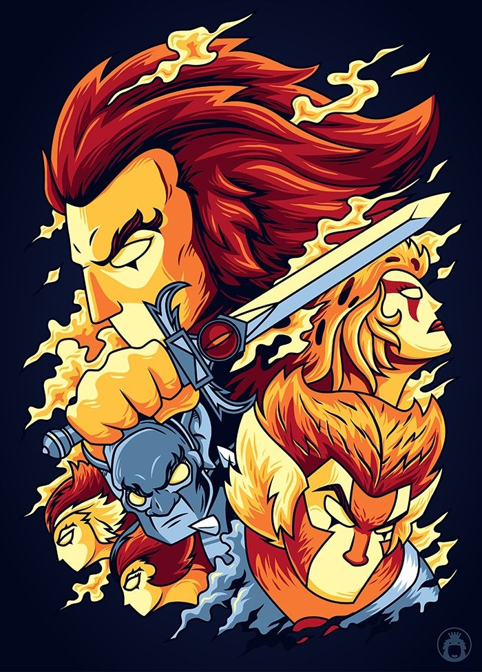 Thundercats ❤️🗡😻
By Angga Tantama 🙏🏼
#Thundercats #80s #80skids #80slove #80scartoons #cartoon #CartoonArt