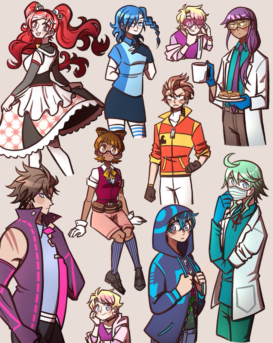 Drew even more people from despair time ._.
#drdt #danganronpadespairtime