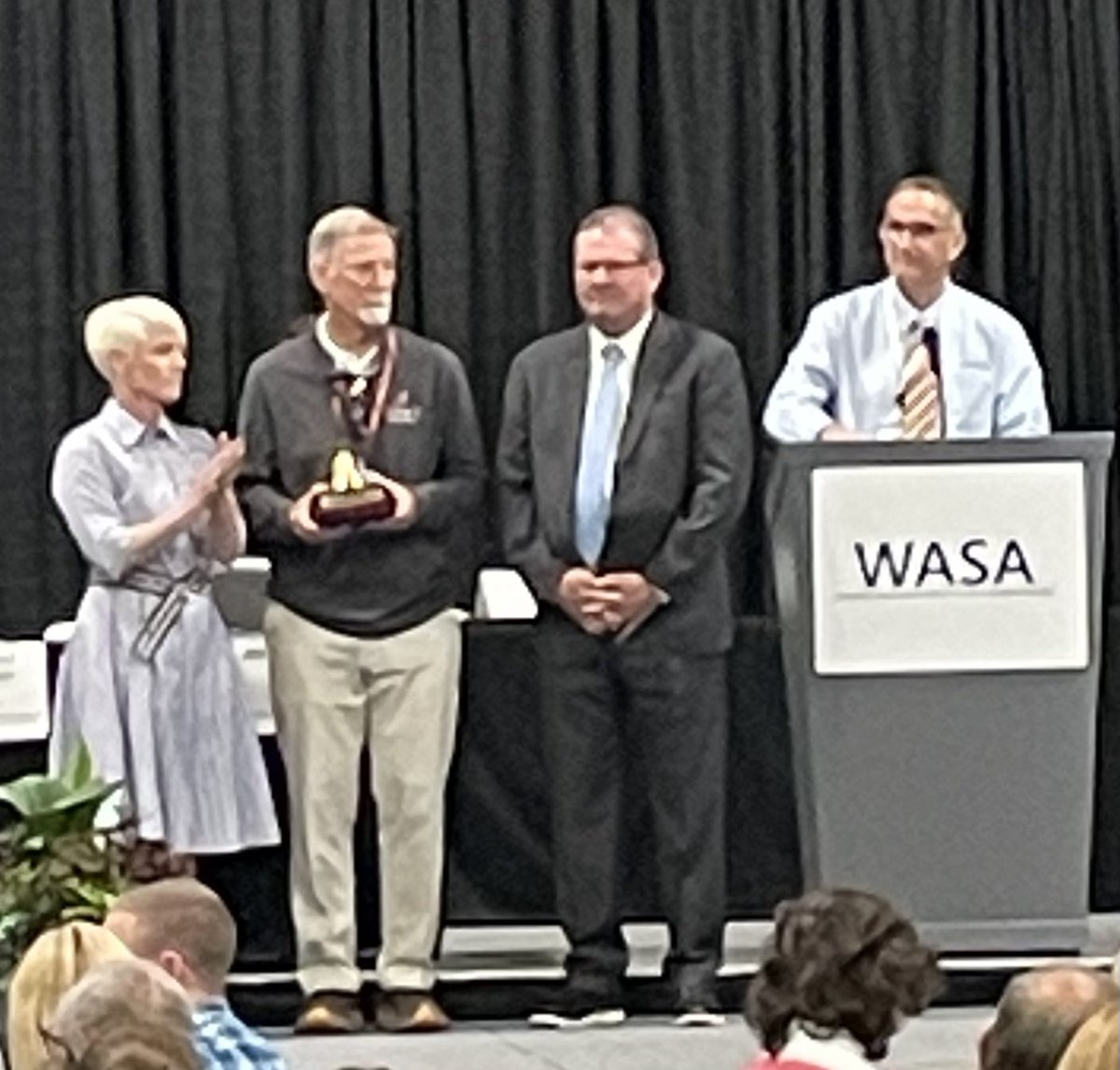 WSU's College of Ed extends our Congratulations to Jim Kowalkowski who has been recognized by WASA as the recipient of their 2023 Service to WASA award for his exceptional work at the WSU Rural Ed Center and his legislative advocacy for K-12 schools!  Congratulations Jim!!