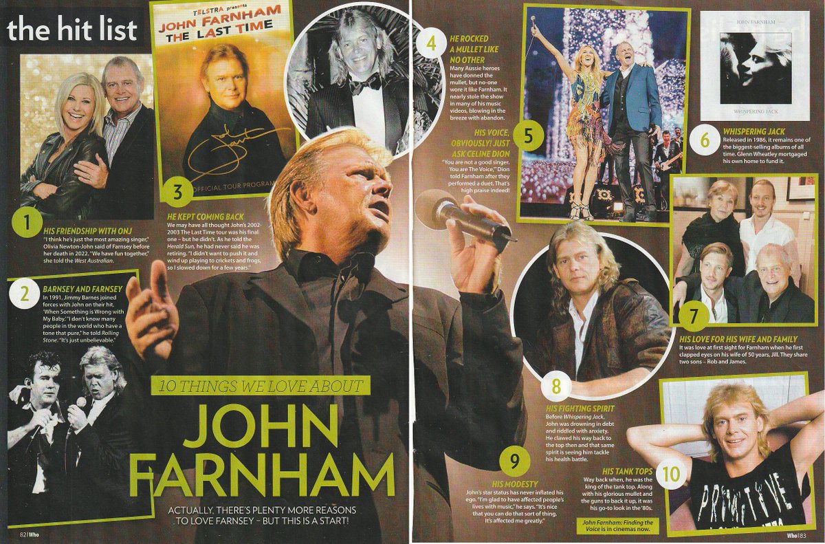 JOHN FARNHAM | 3 x Magazine Clippings | May 2023 #JohnFarnham #TheVoice #WhisperingJack 

ebay.com.au/itm/3257097641…