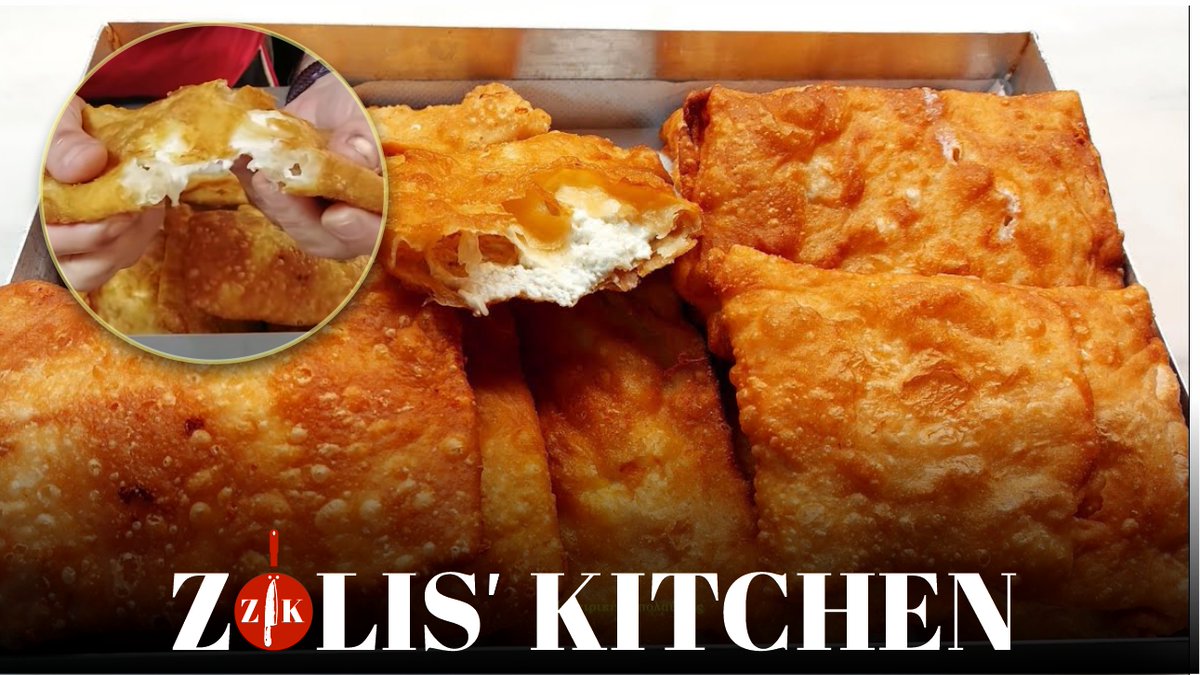 zoliskitchen's tweet photo. Greek Feta Fried Cheese Pie
Recipe: https://t.co/7Dl3EtdJYC
Video: https://t.co/jEEz63N8iq
Crispy golden dough envelops creamy feta cheese for a heavenly taste of Greek cheese pie. 
#cheesepie #greekfood #feta https://t.co/peRA9UeS16