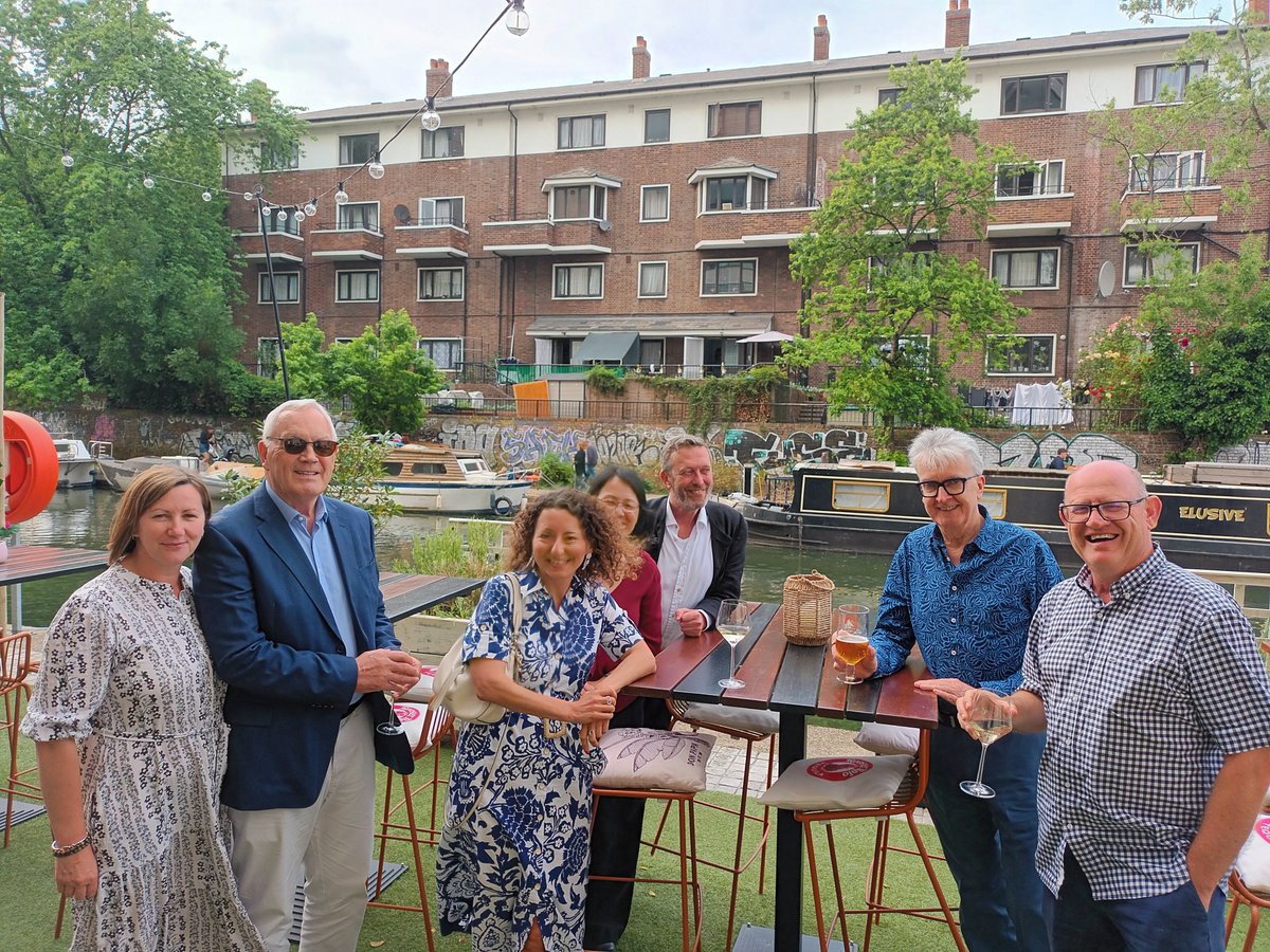 @RegenerationEX Just 26 years later I am at the Regents Canal at the splendid @rotundalondon bar and restaurant in Kings Cross with @LDNIrishCentre colleagues plotting to raise £20m to rebuild the London Irish Centre!