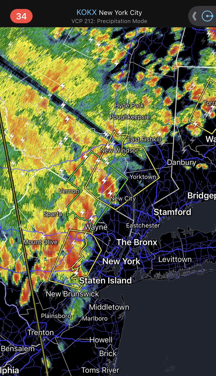 Leave it to me to bring the severe weather with me to New York. I guess living in Louisiana I’m more used to seeing this than they are here. 🤣🤷🏼‍♂️🤦🏻‍♂️🤷🏼‍♂️