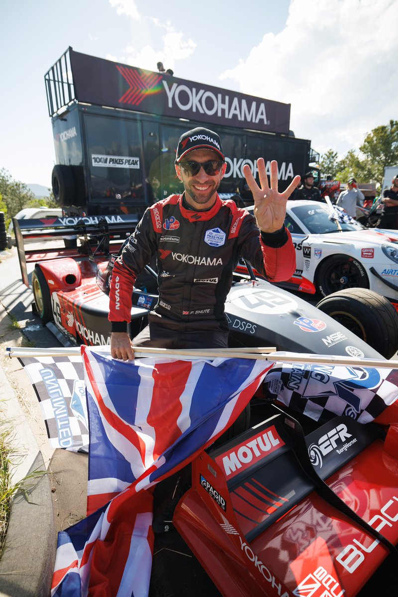 PPIHC's tweet image. 🗣️ COUNT ‘EM. That’s 4️⃣ #KingOfTheMountain titles for #RobinShute. 

View the official results! 🏁
linktr.ee/pikespeakhillc…
•
📸 @Driftfotos 
#PPIHC2023 #TheClimbContinues #PPIHC #PikesPeak #PikesPeakHillClimb #RaceToTheClouds #RobinShute #PPIHCResults