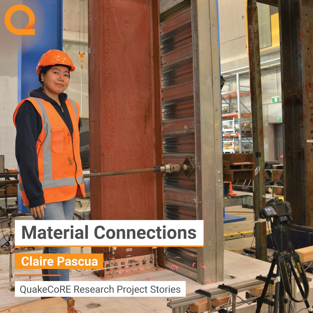 Claire Pascua has a knack for making connections. She was drawn to investigating connections btwn concrete walls &amp; steel frames – because it looked challenging. The interactions btwn these two common materials have kept her busy.

Read more here: buff.ly/3PsJyc9