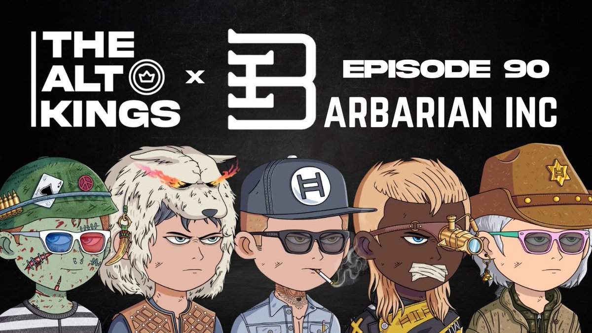 TateOnChain's tweet photo. To think that we’ve hosted over 90 unique builders in the space within the span of a year and a half is hard to grasp… 🤯

For our 90th episode we were honored to host @Barbarian_INC too learn more about their vision and where they plan on taking it! 🫡

WATCH NOW! 👇

https://t.co/ArRiJx3onb

#HBARNFTs #HBAR #HBARbarians