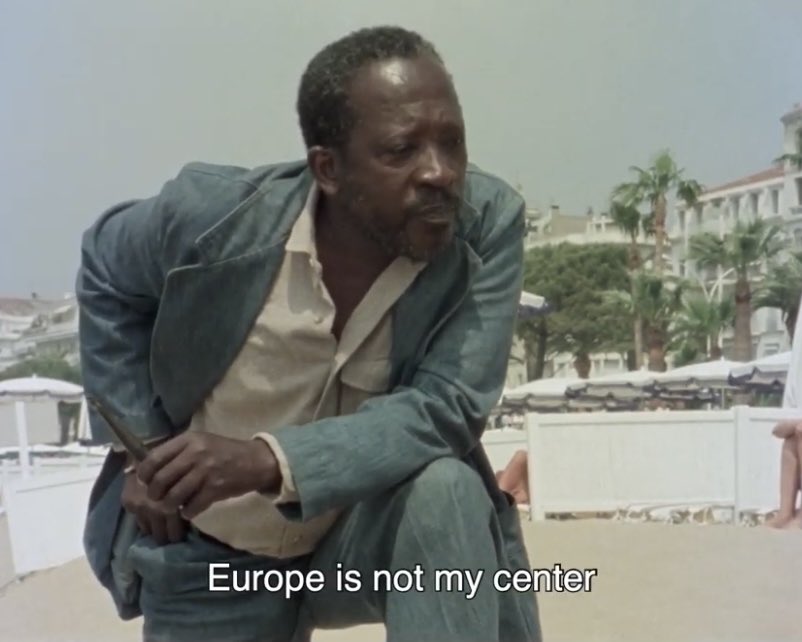 chronicalihere's tweet photo. “Are your films understood in Europe?”

“Europe is not my center, it is a periphery of Africa.
Why be a sunflower and turn towards the sun? I myself am the sun.” 

// Ousmane Sembène https://t.co/cwzIwP8pvF