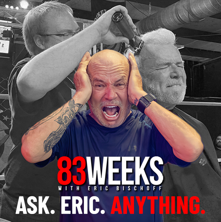83Weeks's tweet photo. After a wild weekend, nothing beats putting @EBischoff back in the hot seat answering all your questions! 

#AskEricAnything is available now wherever you find your podcasts and on https://t.co/Xsn2LdH5pr https://t.co/8uKsuaybTV
