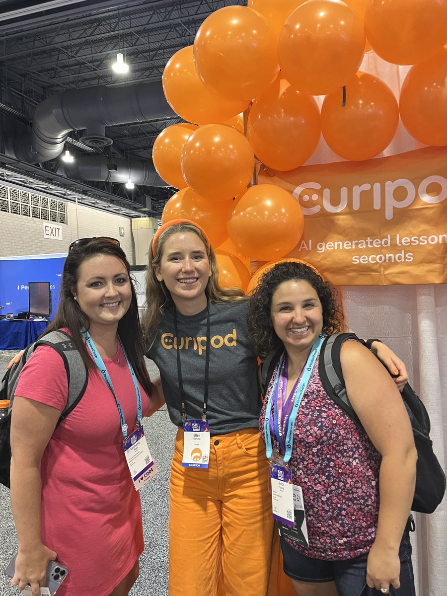 I can’t wait to introduce our district to <a href="/curipodofficial/">Curipod</a> #ISTELive23