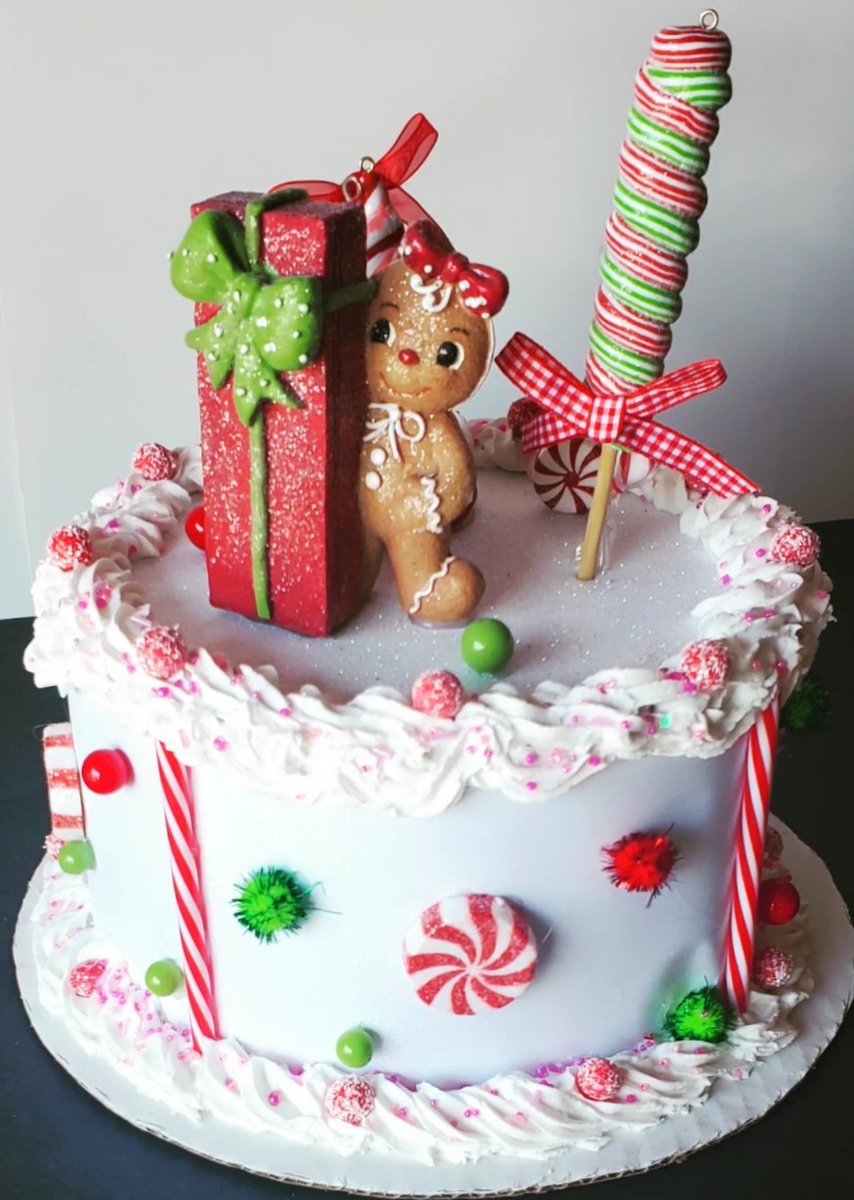 Fake Cake Christmas Centerpiece
#Christmas #ChristmasTree #decoration #interiordesign #cakes #caketoppers #CAKE #cakestory #Centerpiece #decoration