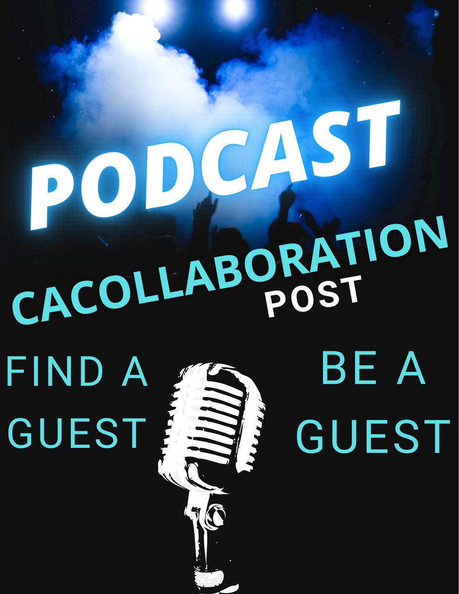 Content creators, It’s time to Collaborate with others.

Use this post to find a guest or be a guest on someone’s podcast! 

Post what you’re looking for. 
Please be descriptive. Send a DM and start #collaborating.
#podcasting #interview #PodNation 

⛔️Don’t link drop⛔️