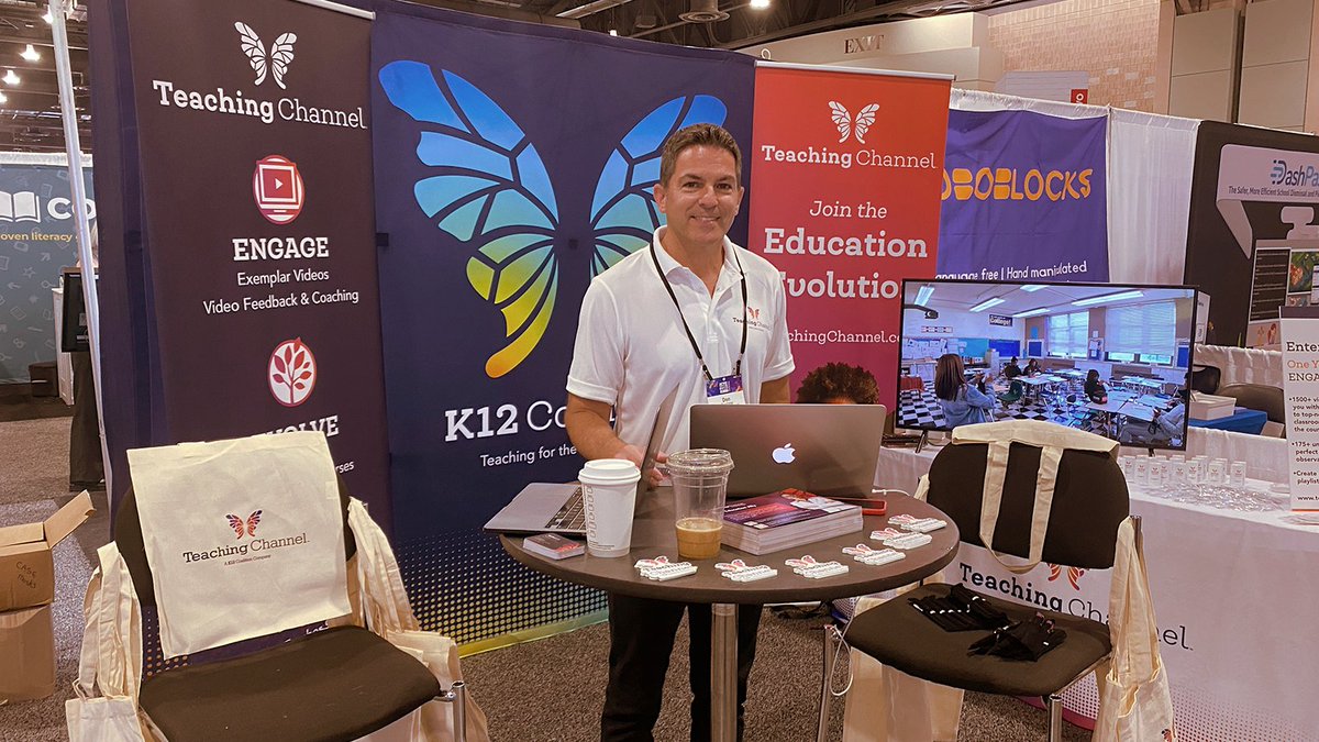 TeachingChannel's tweet photo. We are close to wrapping up our first day at the #ISTELive expo hall! Our team members are excited to continue to network, share resources, and give away some Teaching Channel merchandise!
Don't forget to stop by and say "hello"!
#EdLeaders #EdConf @DRescigno https://t.co/mWAbs70qkn