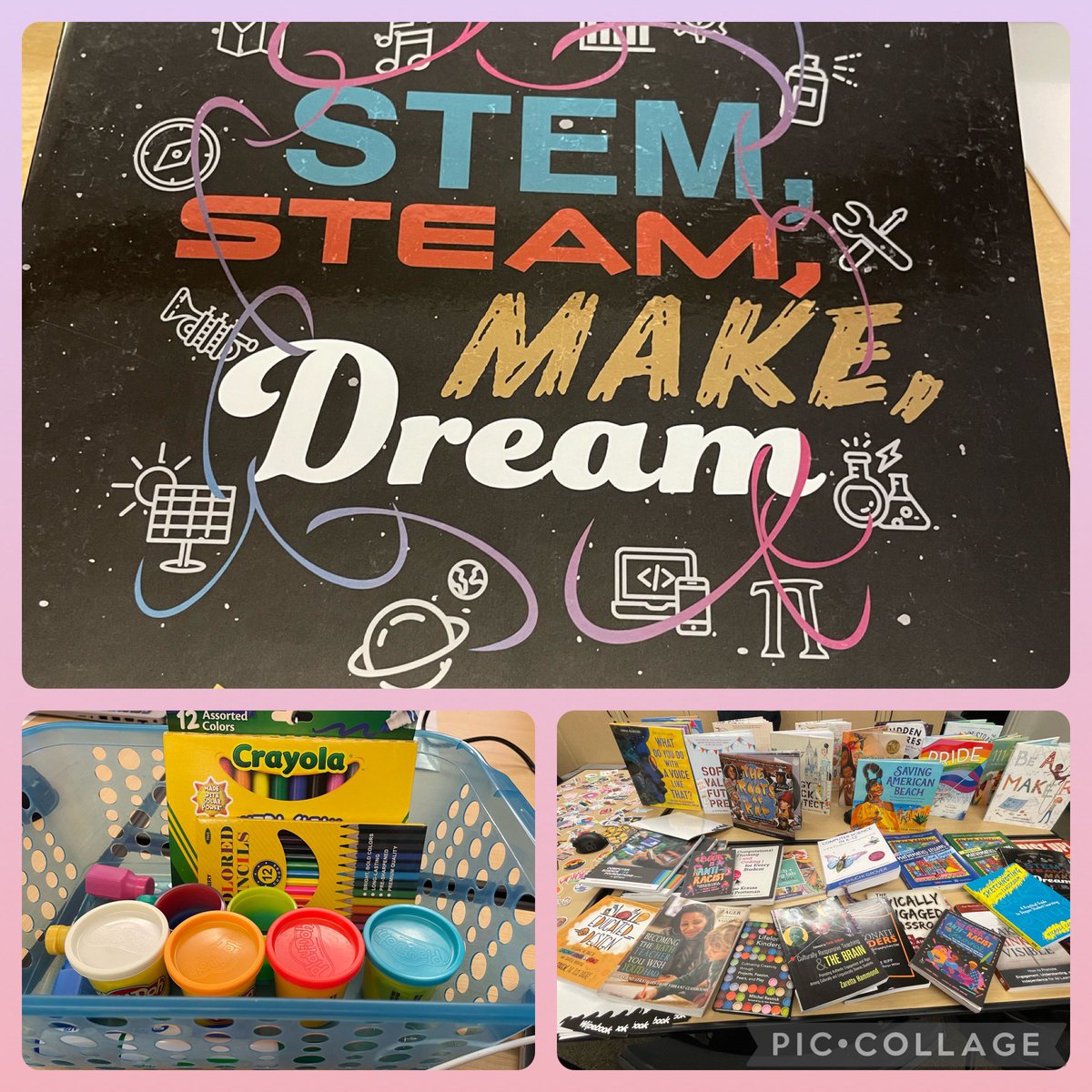 KCI #Steam23 Day 1 - Growing minds & getting STEAM-y!! @edcampOSjr @krausecenter @Cbustamante2222