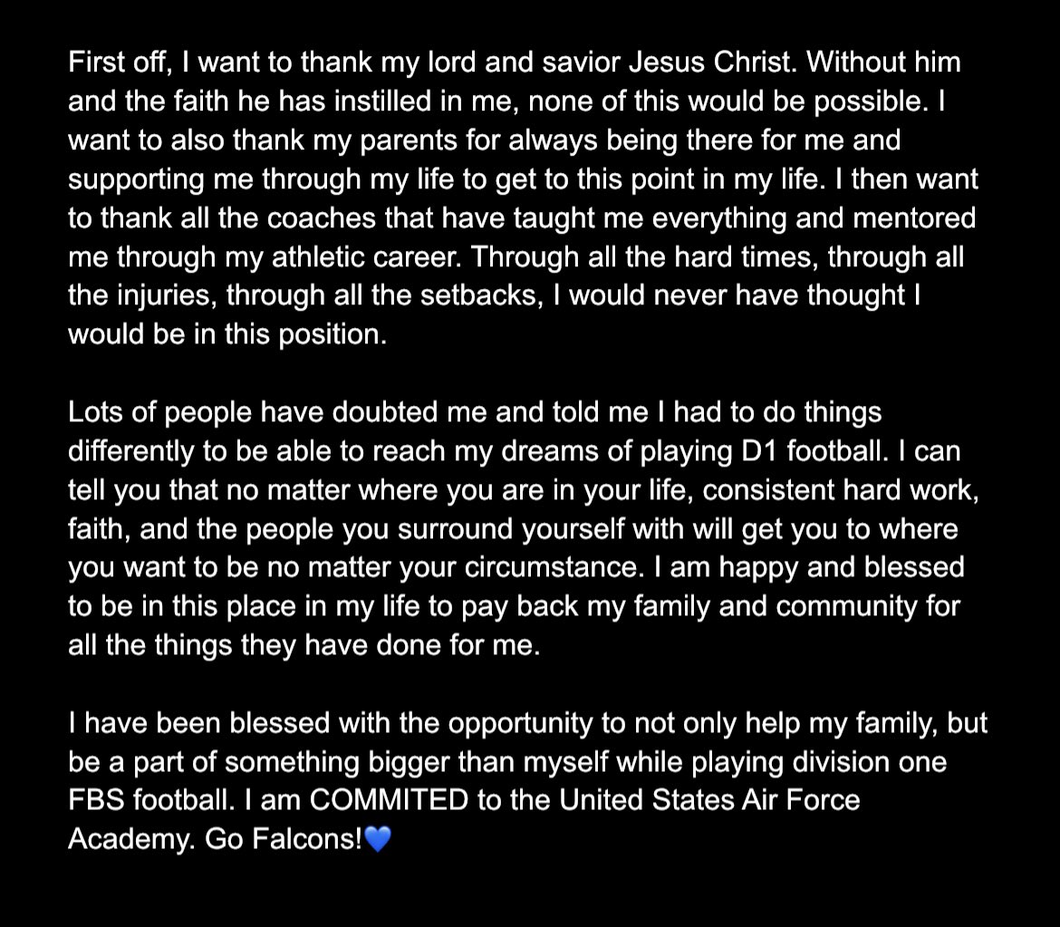 LOCKED IN!
All praise to the one most high🙏🏽
<a href="/IAmTDowns/">DBSelect_TDowns</a> <a href="/BThompson_BT/">Brandyn Thompson</a> <a href="/CoachStubbs/">Taylor Stubblefield</a> <a href="/jake8shakes/">Coach Jake Campbell</a> @CoachLamAF <a href="/CoachLobotzke/">Steed Lobotzke</a> @CoachKPearsonAF <a href="/BrandonHuffman/">Brandon Huffman</a> <a href="/VistaFB/">Vista del Lago FB</a> @Route_School