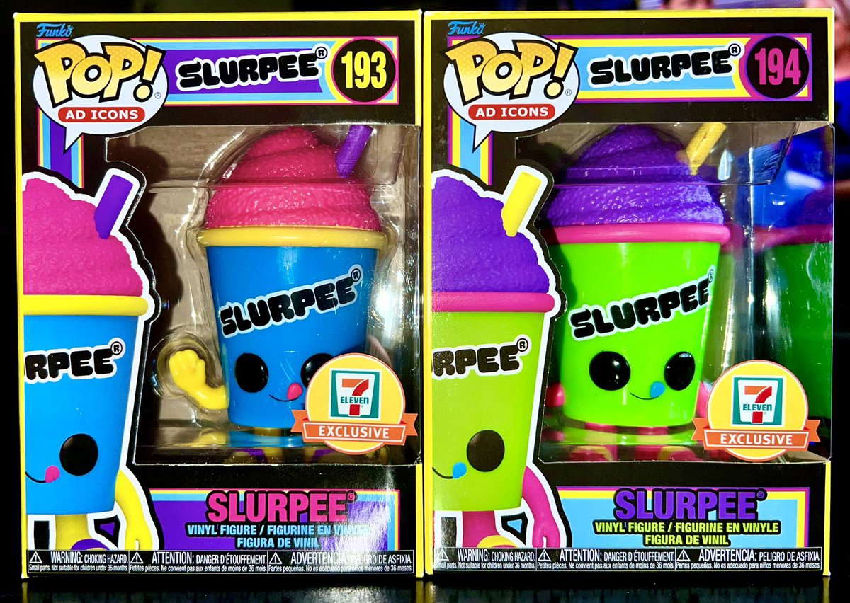 🚨 🚨 🚨 Next Up Are the BL Slurpees. Follow + Retweet + Like for a chance at a W. This is in combo with @hellofunko since she found them for me in California and was nice enough to help me ship them to the winner as well. These will be given out on June 27th!!! Don’t miss this!!