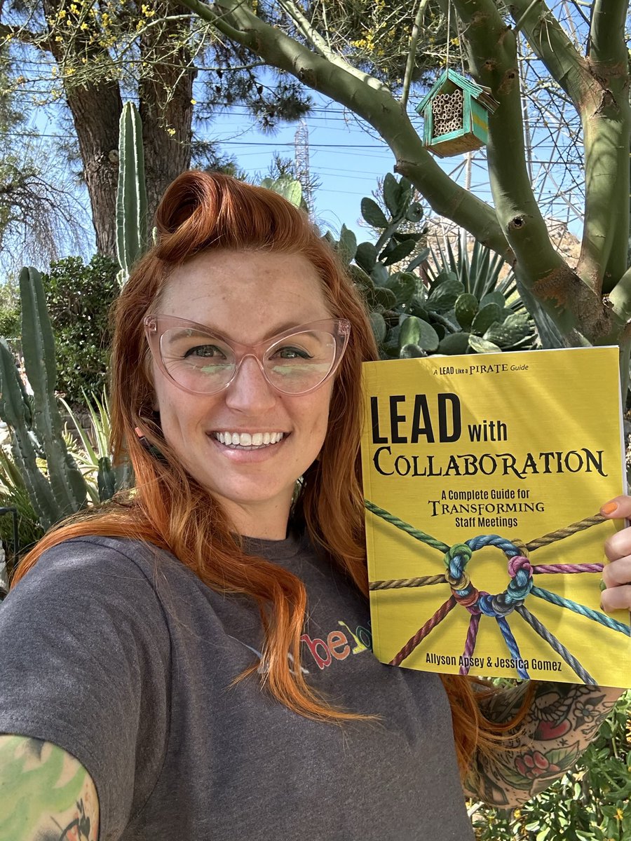 My copy has arrived! Excited for summer reading and learning ☀️🥰 #cjusd #leadwithcollaboration