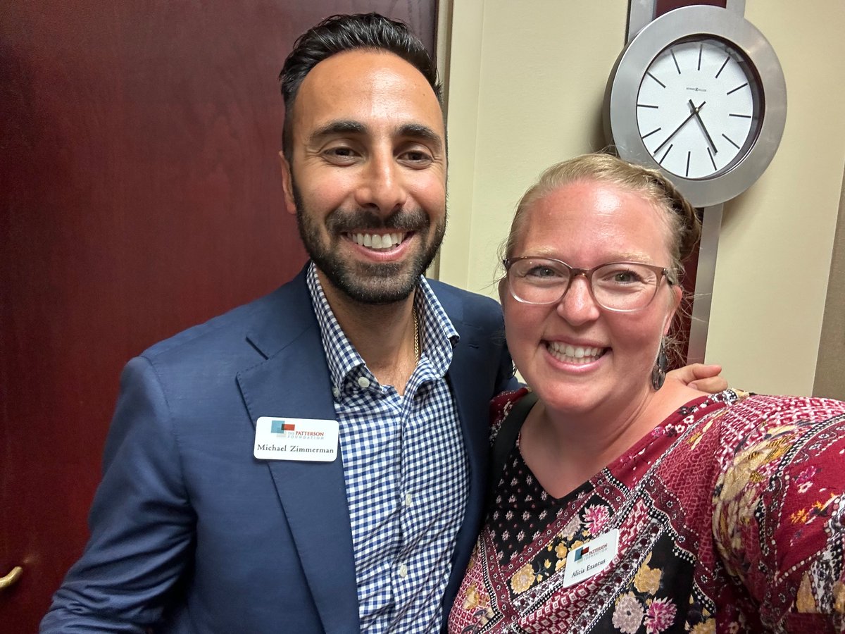 Alicia Exantus (@aexantustpf) on Twitter photo It’s so sad yet so exciting seeing the fellows at <a href="/ThePattersonFdn/">The Patterson Foundation</a> launch! <a href="/MichaelJZim/">Michael Zimmerman</a> is the type of guy that has a positive impact on all those he meets. It’s not goodbye it’s see ya later! ❤️ It’s so sad yet so exciting seeing the fellows at <a href="/ThePattersonFdn/">The Patterson Foundation</a> launch! <a href="/MichaelJZim/">Michael Zimmerman</a> is the type of guy that has a positive impact on all those he meets. It’s not goodbye it’s see ya later! ❤️