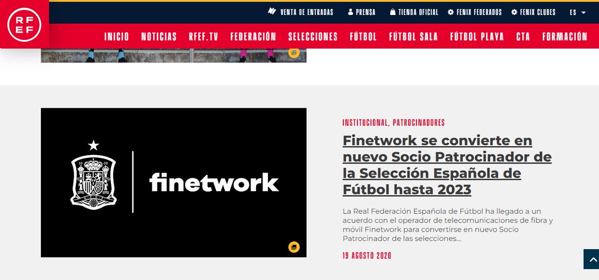 Casualidad que Pascual Pérez es el presidente del Eldense y dueño de Finetwork patrocinador de la <a href="/rfef/">RFEF</a> 

Alli lo dejo