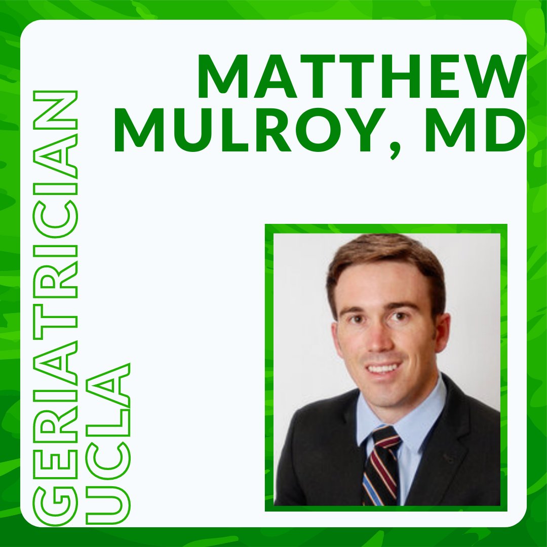 Dr. Mulroy is joining @UclaGeriatrics! 💛🐻💙