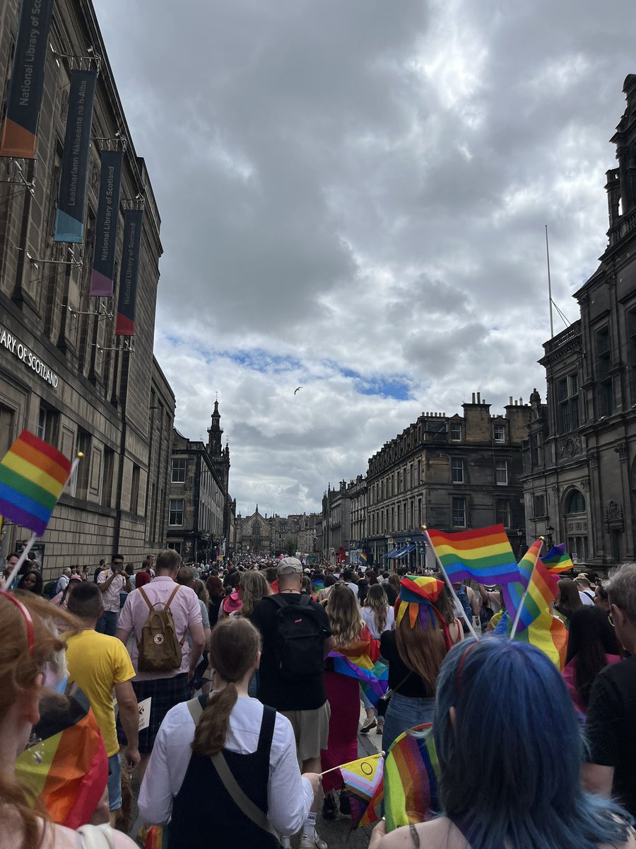 happy pride month!!🏳️‍🌈🏳️‍⚧️ #EdinburghPride