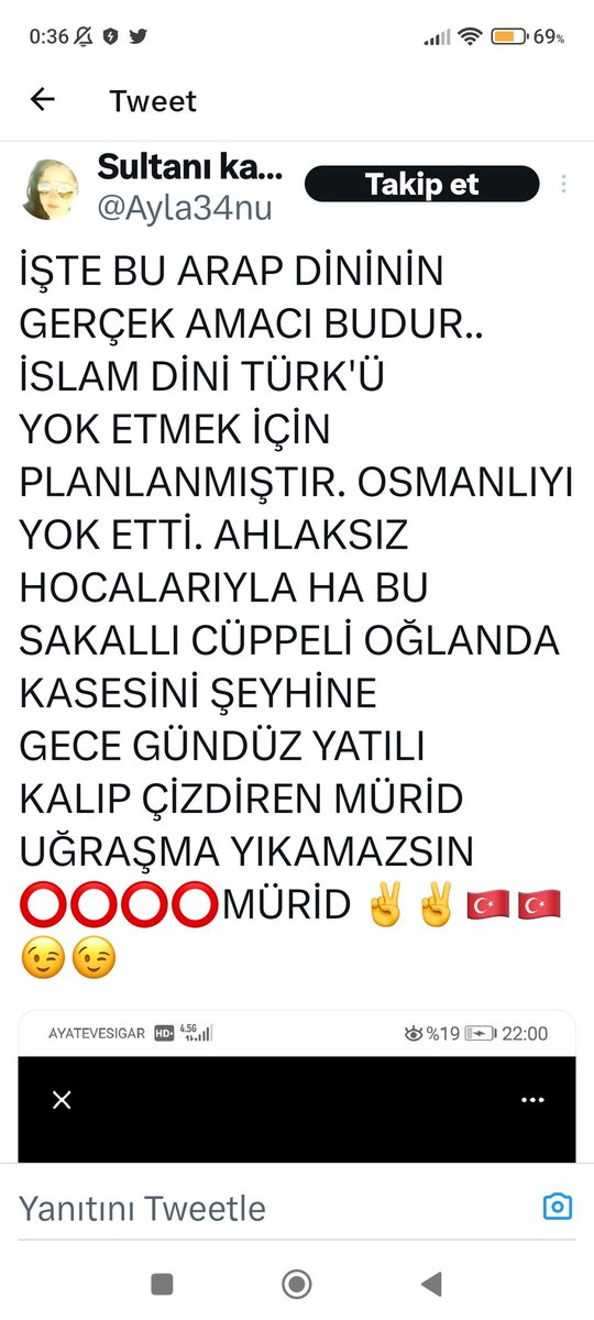 Bu şıllık bu K@hpe bu dinsiz imansız mahluk cezasız kalmasın lütfen şikayet edelim. maneviyatimiza.degerlerimize inancımıza açık bir saldırıdır küfürdür.#emniyetgenelmüdürlüğü #EGM #içişleribakanlığı #kopenzonderkijken #GranHermanoChile #BetAwards2023