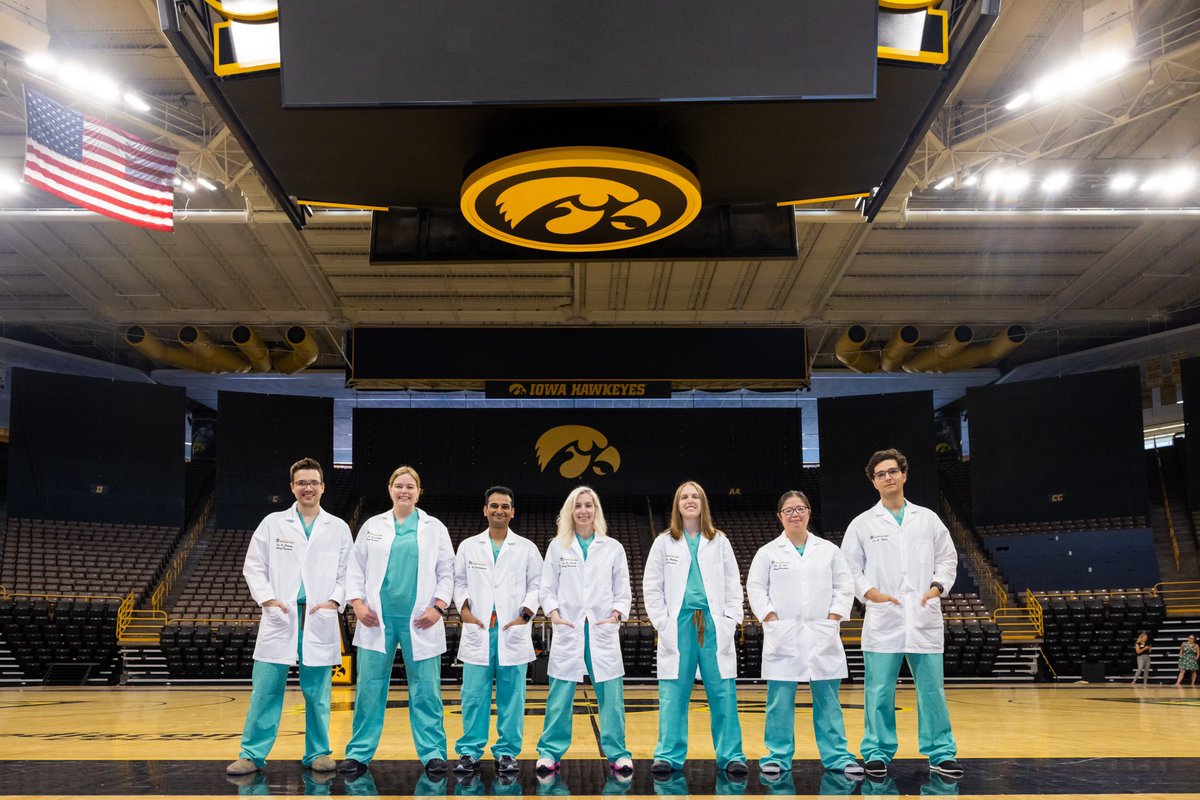 We are honored and delighted to send another class of outstanding surgery residency graduates out to practice and fellowship this year. We are proud to be a part of each of their stories and will always continue to cheer for them! Go @UIowa_surgery Hawks. Congrats!