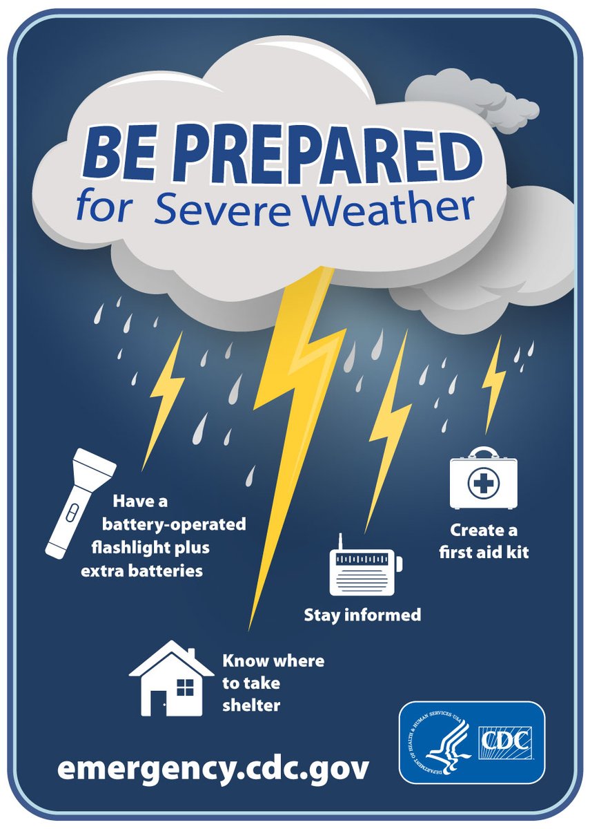 Severe thunderstorms continue to move across the area. Be sure you are prepared! 

Follow @NWS_MountHolly and @NWSNewYorkNY for weather updates.

Learn how to prepare your family for emergencies at ready.nj.gov. 

#ReadyNJ #thunderstorms #SevereWeather