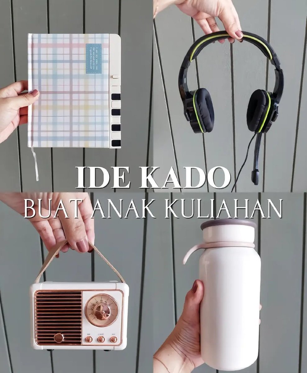 GIFT IDEAS BUAT ANAK KULIAHAN LOW BUDGET !

--A Thread--