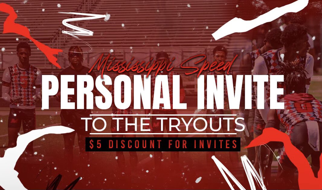 dallas9davis's tweet photo. Glad to receive a personal invite to the @7v7Speed @ArmondWyms @PrepRedzoneMS @MacCorleone74 @Beastydoee_ @ShedrickMckenz2 @LawrencHopkins @BHoward_11 @Rebels247 @RivalsCole #TrustTheProcess #SpeedKills🔥 https://t.co/Kp2kRYfP58