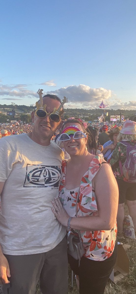 What a weekend!!!!!  Totally exhausted but such an amazing experience #glastonburyfestival