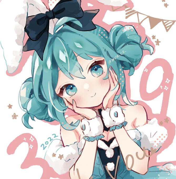 #ほっぺの斜線は可愛い  すっき!