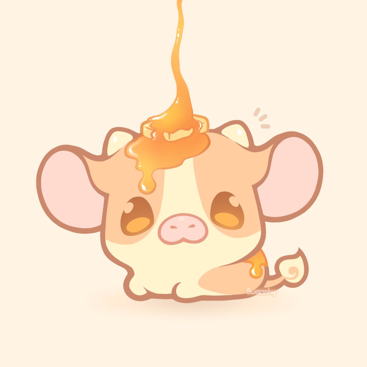 Pancake Cow 🐮🥞🧡