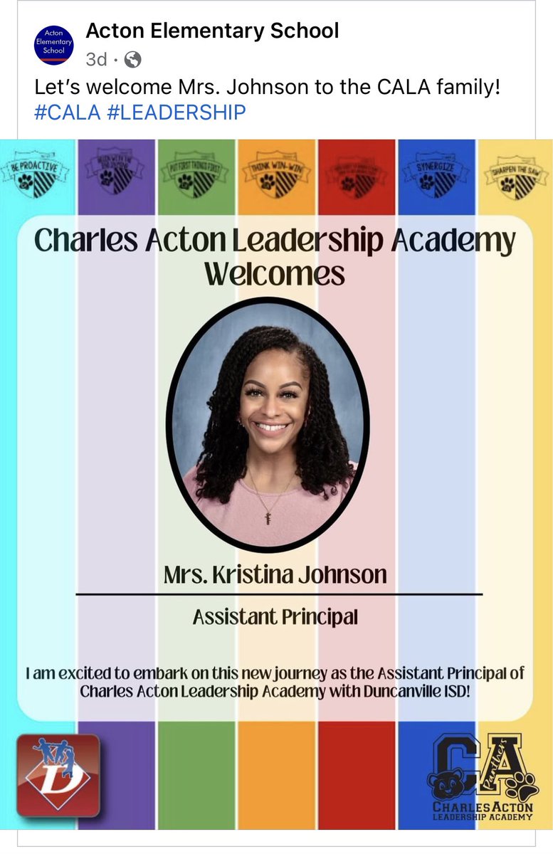 Kristina Johnson M.Ed tweet media