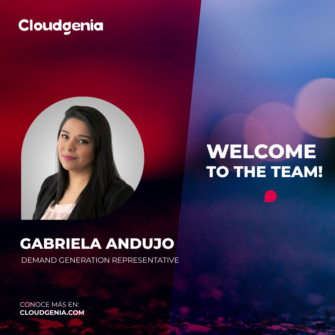 #CGTalent | Today we give a big welcome to Gabriela Andujo who joins the team as Demand Generation Representative. 
Welcome to the team Gabi, we hope this new professional stage will bring you much success. 

#NewTalent #NewJob