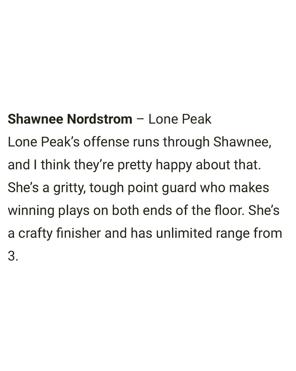Shawnessy Nordstrom ( Shawnee )Basketball (@shawnessynords6) on Twitter photo Thanks <a href="/JrAllStarBB/">Jr. All-Star Girls Basketball</a> for the eval. Really appreciate it 🙏🏻 <a href="/LPHSbasketball/">Lone Peak Boys Basketball</a> Thanks <a href="/JrAllStarBB/">Jr. All-Star Girls Basketball</a> for the eval. Really appreciate it 🙏🏻 <a href="/LPHSbasketball/">Lone Peak Boys Basketball</a>