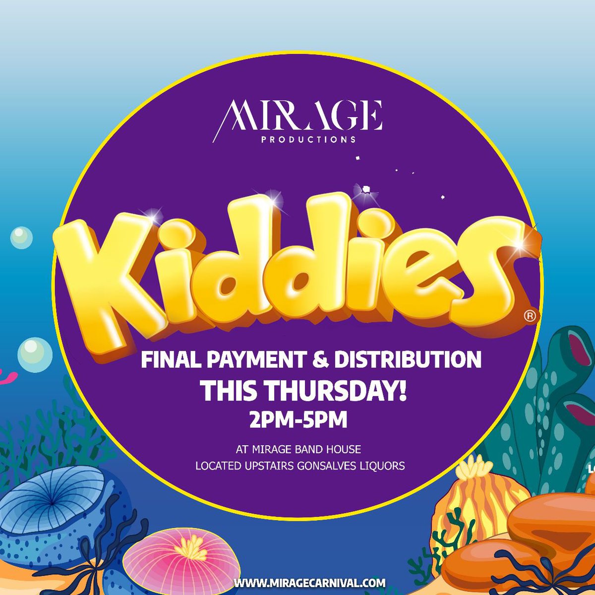 Carnival is the air !🧚🏽‍♀️ Please note final payment and collection of Kiddies costume is this Thursday June 29th 2pm-5pm !🤩
.
.
To have a quicker &amp; easier collection process head down to our Bandhouse or use the CC form in the bio link to complete payments before Thursday !🥳
.