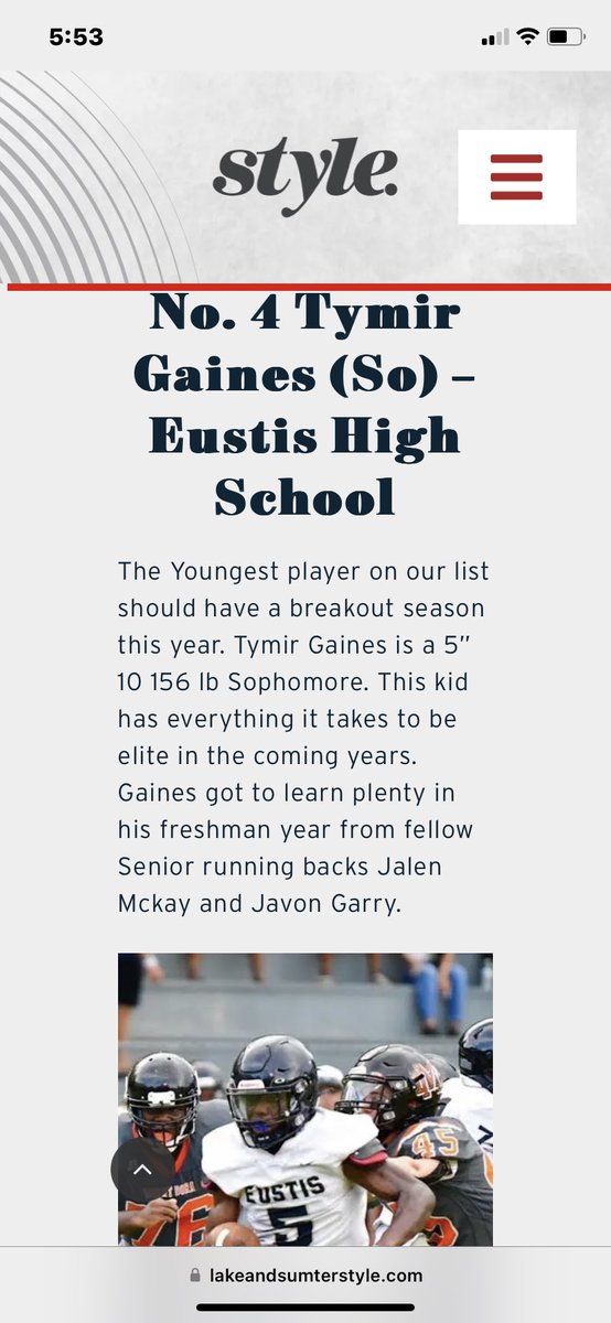 Tymir Gaines⭐️ tweet media