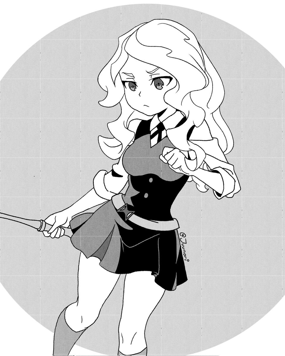 Diana Cavendish from Little Witch Academia 💫
.
.
.
#fanart #manga #dianacavendish #littlewitchacademia