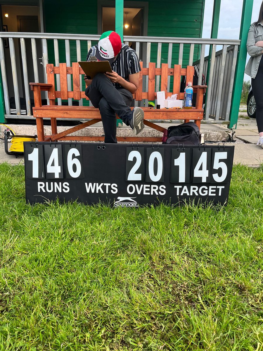 Unbelievable game of T20 cricket tonight, going to the last ball. Credit to <a href="/Preston_Royals/">Preston Royals Cricket Club</a> for a remarkable effort and to <a href="/SaveOurCricket/">Jinji Kikko ☢️</a> for hosting the <a href="/BVCLCricket/">THE BODDINGTONS VILLAGE CRICKET LEAGUE</a> Cup Final.