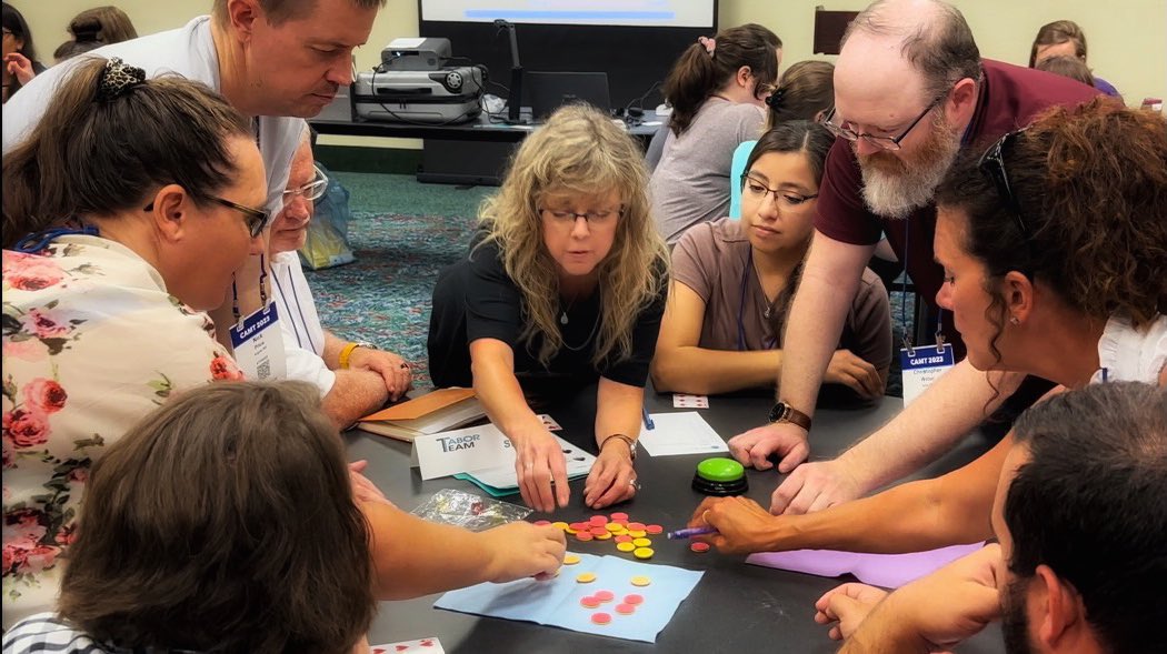 #CAMT23 Thank you to all the AWESOME participants who came to the “Algebra Made Simple Using Legos” session! You are going to change the lives of students by using legos in Algebra! Wish I had been one of those students! @CAMT_online