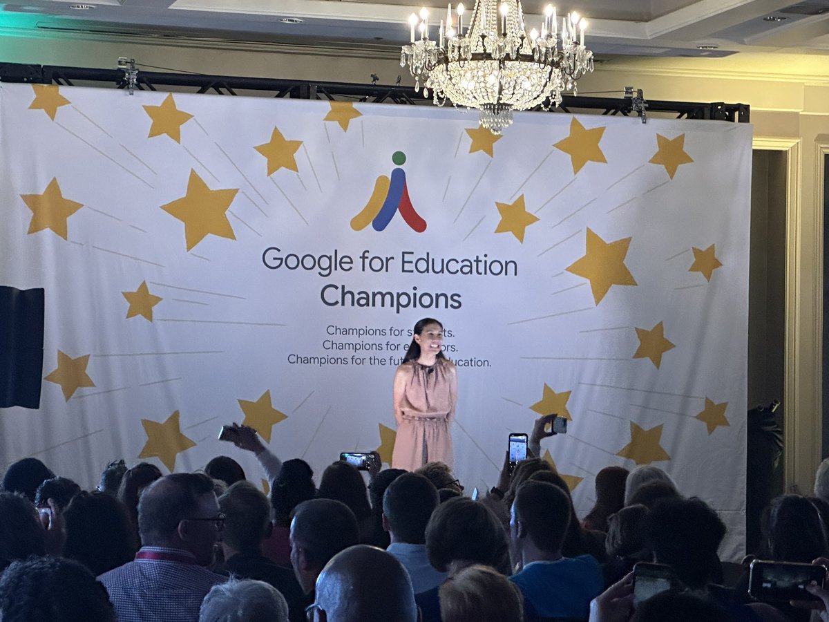 #GoogleChampion #ISTELive @GoogleForEdu