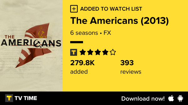 Sandberg_Max's tweet photo. I've just started following The Americans (2013) https://t.co/OFtbeA7IHc #tvtime https://t.co/Fjv8XmYlzE