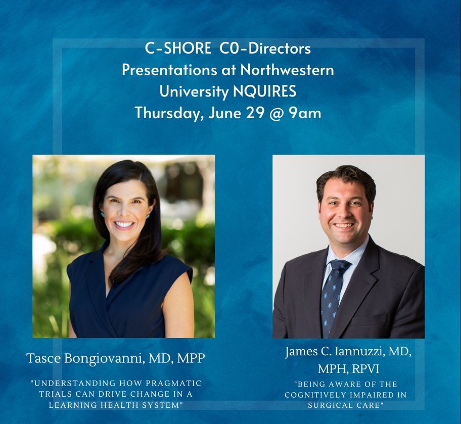 Join 🩺Drs @TasceB & @James_Iannuzzi this Thursday morning at 9am as they present at @NQUIRES1 - ➡️rb.gy/6j9jr @UCSFSurgery @Jasosamd @EAJaramilloMD @kmhsanders