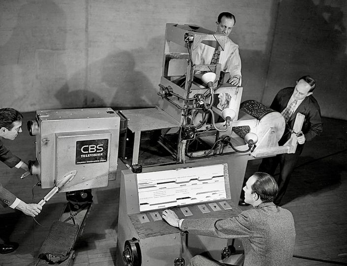 Python on Twitter "CBS early experimental television in New York City